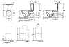 Напольный безободковый унитаз Villeroy&Boch Subway 2.0, 5617R001/5706A101