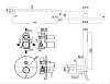 Душевая система Paffoni KIT LIG KITLIG015CR хром