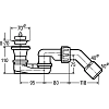 Сифон для душевого поддона Viega 312138 белый
