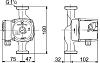 Циркуляционный насос Grundfos UPS 25-40 180