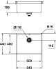 Кухонная мойка Grohe K700U 31574GN0 холодный рассвет, матовый