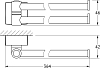 Полотенцедержатель FBS Esperado ESP 044