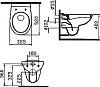 Комплект VitrA Normus 9773B003-7200 кнопка хром