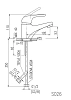 Смеситель для раковины Rav-Slezak Sazava SA326.5 хром
