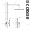 Душевая система Ramon Soler Drako K3387011 хром