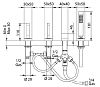 Смеситель для душа Bandini Seta 776740SN00SC хром