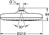 Верхний душ Grohe Tempesta 26410000