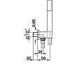 Душевой гарнитур Cisal Less LS00303321 хром