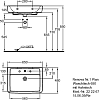 Раковина 65 см Geberit (Keramag) Renova Nr. 1 Plan 222267000, белый