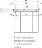 Зеркальный шкаф Aquaton Юта 80 1A203002UT010