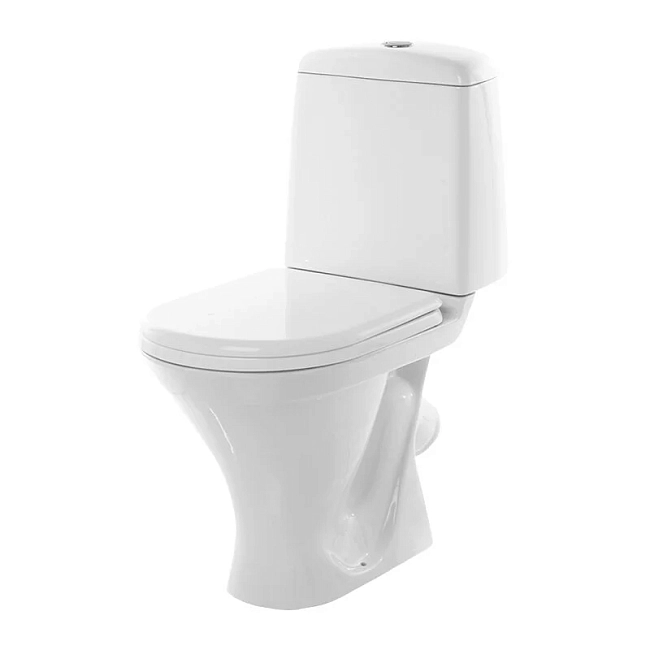 Унитаз-компакт Sanita Аттика WC.CC/Attica/2-T/WHT.G/S1, крышка стандарт, цвет белый