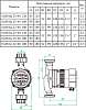 Циркуляционный насос Zota EcoRing 25/60 180 ZR 363104 3003 с гайками