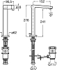 Смеситель для раковины Roca Singles 5A7536C00