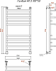 Полотенцесушитель водяной Тругор Гамбит НП 2 100*50 (ЛЦ24)