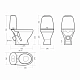 Унитаз-компакт Sanita Виктория WC.CC/Victoria/1-P/WHT.G/S1, крышка стандарт, цвет белый