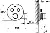 Термостат Grohe Grohtherm SmartControl 29120DC0 суперсталь