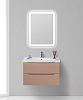 Тумба с раковиной BelBagno Fly 70 cappuccino lucido