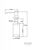 Дозатор для жидкого мыла EMAR ЕД-401D.12 Оникс черный