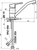 Смеситель Rav Slezak Colorado CO115.5 для раковины