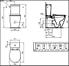 Напольный унитаз Ideal Standard Connect E803701