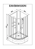 Душевая кабина Deto Em EM4590NGM