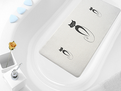 Коврик Bacchetta Cats 36х71 в ванну