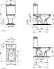 Бачок для унитаза Ideal Standard Calla K401501, нижняя подводка