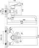 Смеситель D&K Paulinus Rhein DA1353301 для ванны с душем