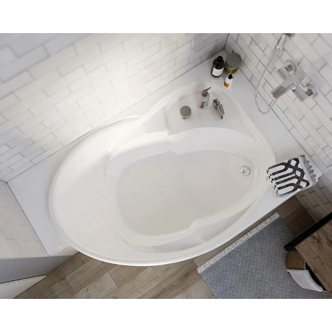 Акриловая ванна 1MarKa Ergonomika 175х110 01эрг17511пкс2+ белый