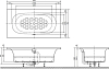 Акриловая ванна TOTO Neorest 180х95 PKL1820