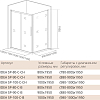 Боковая стенка Good Door Idea SP-80-C-CH ИД00005 стекло прозрачное