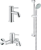 Душевой комплект Grohe BauClassic 124404