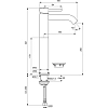 Смеситель для раковины Ideal Standard Ceraline BC269XG черный