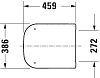 Сиденье для унитаза Duravit P3 Comforts 0020310000