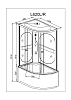 Душевая кабина Deto L L620RGM+EL