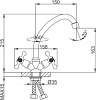 Смеситель для кухни Frud R40108