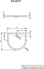 Поддон для душа 100х90 см Radaway Delos P 4Z19035-03N