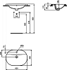 Раковина Ideal Standard Connect E504001 62 см