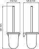 Ёршик WasserKRAFT Elbe K-7227 чёрный