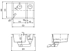 Кухонная мойка Schock Quadro 700525 черный