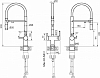 Смеситель для кухни Paulmark Gravity Gr213188-B, беретта