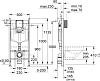 Инсталляция для подвесного унитаза Grohe Rapid SL 38840000