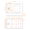 Душевой поддон RGW 553502814-01