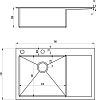 Кухонная мойка Zorg Inox RX RX-7851-R