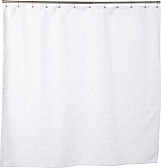 Штора для ванной Carnation Home Fashions Damask White