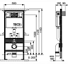 Инсталляция для подвесного унитаза TECE Ambia K400200, 4 в 1