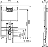 Инсталляция для унитаза Tece Рrofil 9300040