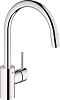 Комплект Grohe Concetto 31570SD0 Кухонная мойка K400 31566SD0 + Смеситель Concetto 32663001 для кухонной мойки