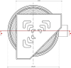 Душевой трап Pestan Confluo Standard Angle Vertical 13000021, хром