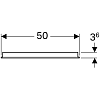 Зеркало с подсветкой 80 см Geberit Option 500.581.00.1